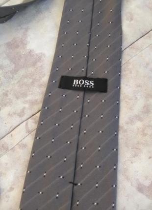 Шёлковый галстук hugo boss