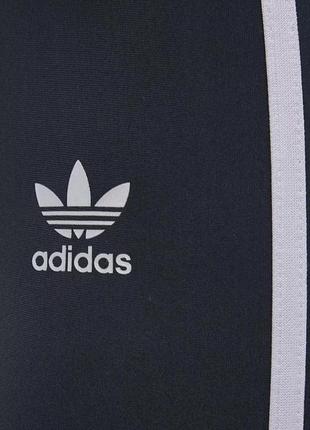 Женские леггинсы лосины adidas черные логотип размер m l5 фото