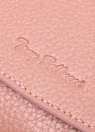 Отличный женский кошелек с монетницей на молнии из натуральной кожи tony bellucci...