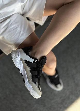 Жіночі кросівки adidas niteball white grey black