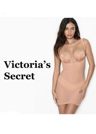 Корректирующее белье комбинезон с открытыми грудью victoria's secret