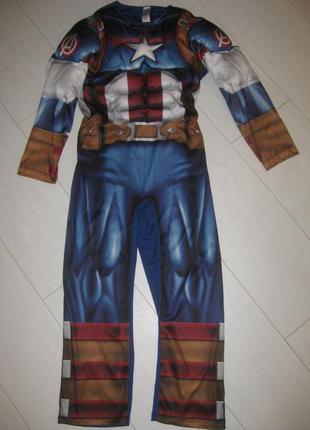 Карнавальний.новорічний костюм супер герой капітан америка.avengers