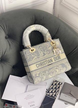 Premium брендовая роскошная сумка в стиле lady dior1 фото