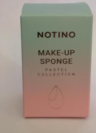 Notino pastel collection make-up sponge спонж для нанесення тонального крему3 фото