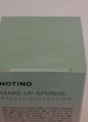 Notino pastel collection make-up sponge спонж для нанесення тонального крему5 фото