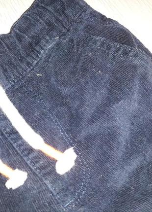 Мягкие джинсы, вельветы на подкладке f&amp;f 3-4 года3 фото