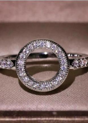Кольцо кольцо серебро pandora. нежное деликатное. кольццо пандора2 фото