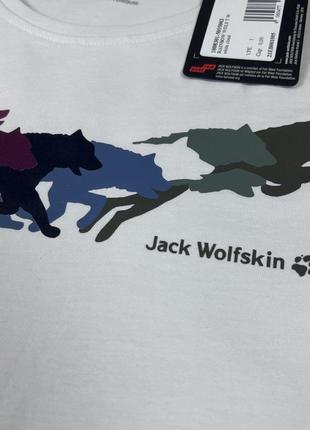 Женская оригинальная футболка jack wolfskin6 фото