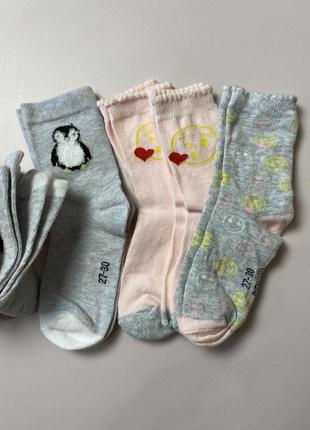Набір шкарпеток для дівчинки 27-304 фото