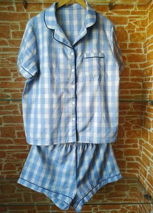 Комплект пижама shein размер xl кофта + шорты