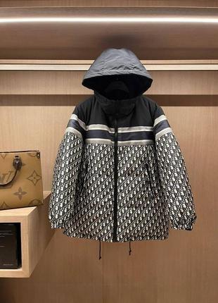 Двусторонняя шикарная брендовая женская куртка в стиле dior