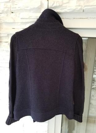 Куртка косуха из шерсти tcm tchibo с вязаными рукавами10 фото