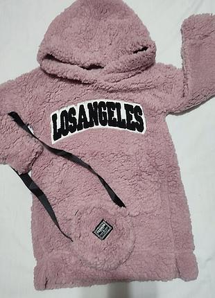 Кофта-туника с сумочкой