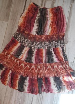Женская юбка из плотной ткани