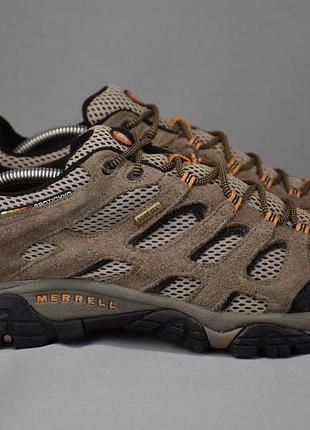 Merrell moab ventilator gtx gore-tex vibram кросівки чолов трекінгові непромокаю оригін 45-46р/29.5с