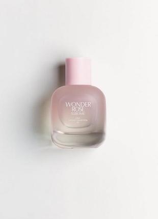 Zara wonder rose 20ml залишок у рідному флаконі