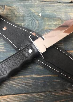 Нож tramontina fish 23 cм с прорезиненной рукоятью (26051/105). для военных, рыбаков, охотников