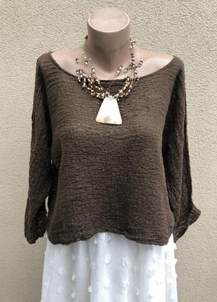 Лен100%кофточка,джемпер,этно,бохо стиль.