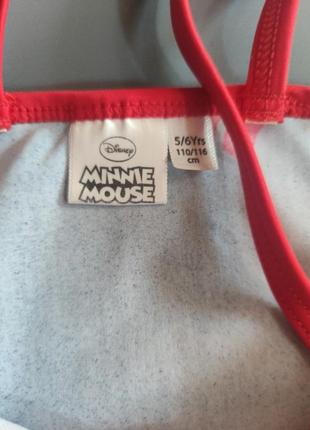 Купальник minnie  mouse 🐭 на 5/6р.2 фото