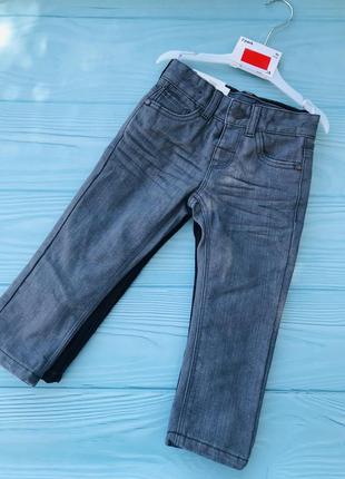 Утеплені джинси на рост 92 від с&а5 фото