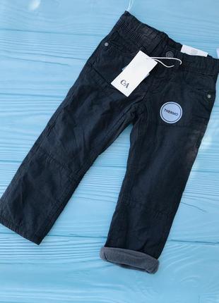 Брюки брюки 92 размер утепленные для мальчика от с&amp;а1 фото