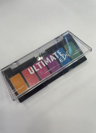 Палетка теней nyx ultimate1 фото