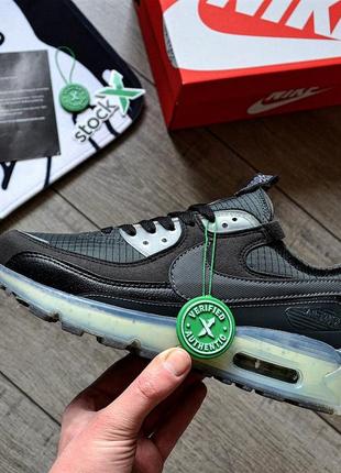 Premium ✅️ кроссовки nike light air max terrascape 90 black lime