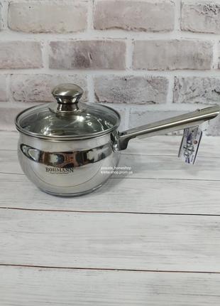 Універсальний набір каструль 4 каструлі з нержавіючої сталі