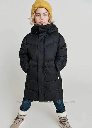 Зимнее пальто для девочки reima vaanila 104-164 см4 фото