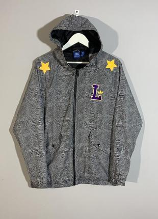Жіноча куртка adidas lakers з логотипом на спині