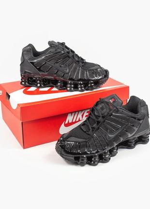 Кроссовки nike shox tl black