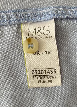 Мужская классическая рубашка m&amp;s3 фото