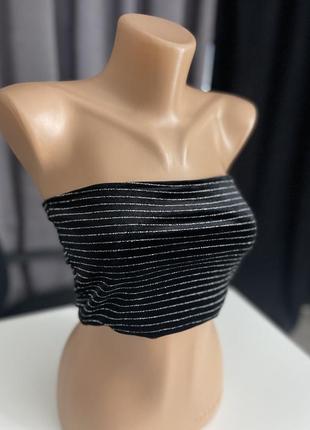 Вечірній топ bershka