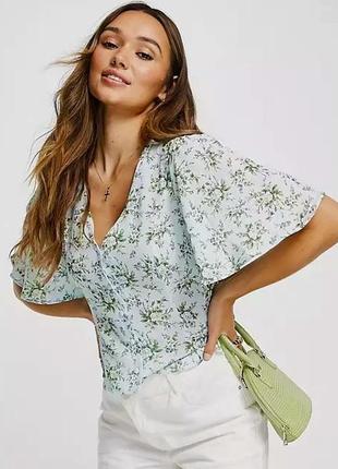 Блуза нежно- мятного цвета от asos