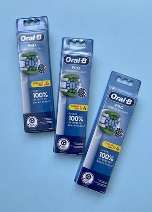 Oralb оралб pro precision clean! набор 4штуки!1 фото