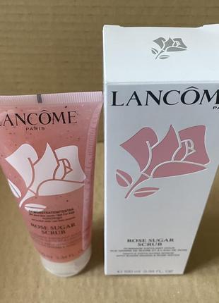 Lancôme rose sugar scrub скраб для обличчя 100ml2 фото