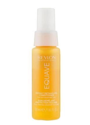 Кондиціонер для захисту від сонця revlon professional equave sun protection detangling conditioner