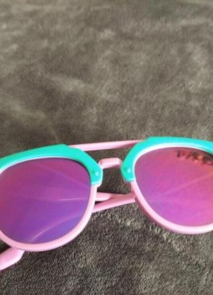 Стильные детские яркие розовые очки, стиль барби2 фото