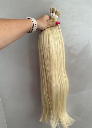 Натуральные славянские белые волосы7 фото