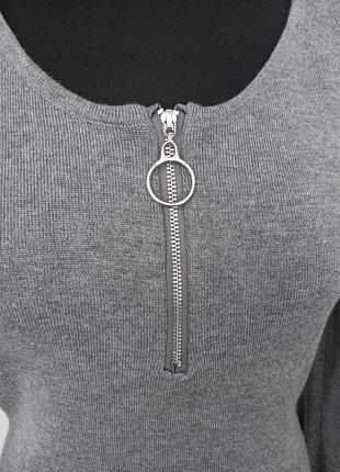 Плаття шикарне сірого кольору. 9