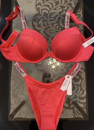 Шикарный купальник со стразами виктория сикрет victoria’s secret