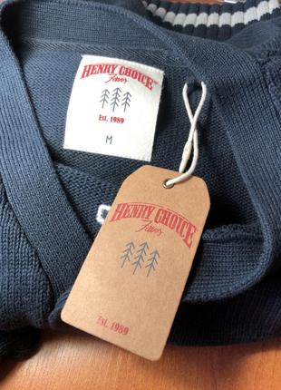 Кофта кардиган вязаный бомбер хлопок школьная куртка henry choice8 фото