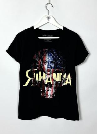 Rihanna x hard rock cafe жіноча футболка ріанна співачка хард рок кафн
