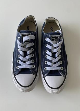 Converse 24,5см синие оригинал1 фото