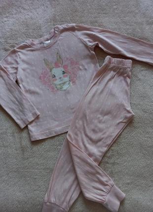 Пижама костюм для девочки 2-3 года