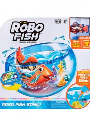 Інтерактивний ігровий набір robo alive - роборибка в акваріумі