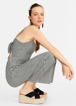 Комбінезон stradivarius у клітинку