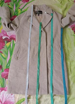 Paucinni. итальянское оригинал italy кашемировое в итальянском стиле винтажном пальто хлоп...