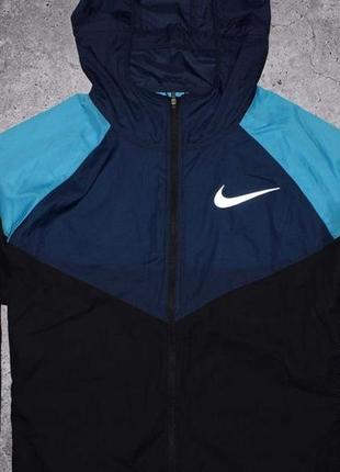 Nike windrunner jacket (мужская куртка ветровка найк tech fleece2 фото