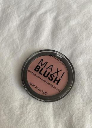 Румяна rimmel maxi blush